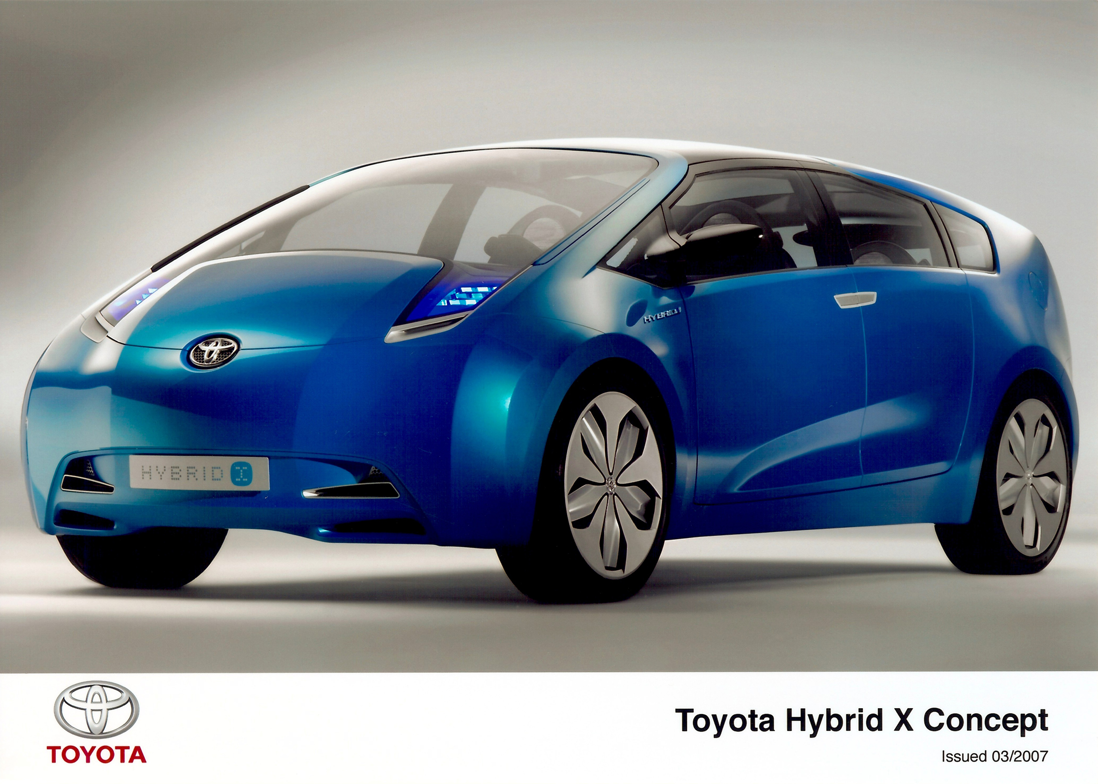 Toyota Hybrid X, 2007